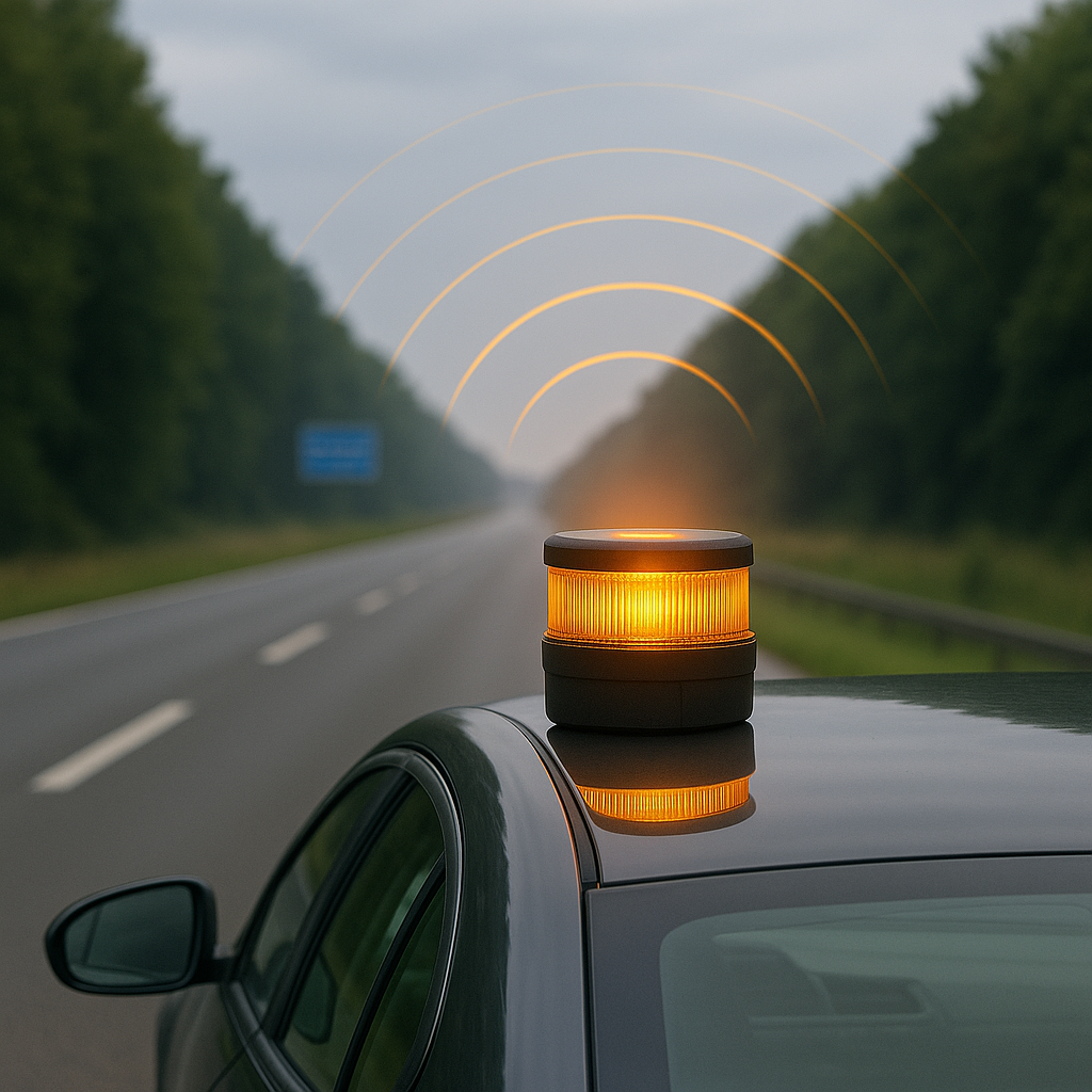 Luz De Emergencia V16 Para Coche Con Fijación Magnética